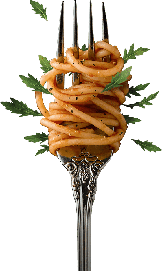 Restaurant aqua - cucina italiana - Pasta mit Gabel